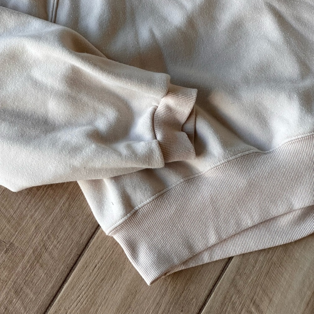 Cream Collared Better Together Pullover Sweatshirt - image 5